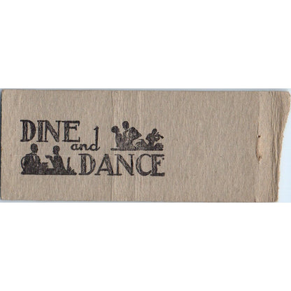 Club 10 Durand Wisconsin Vintage Matchbook Cover SD4-Y4