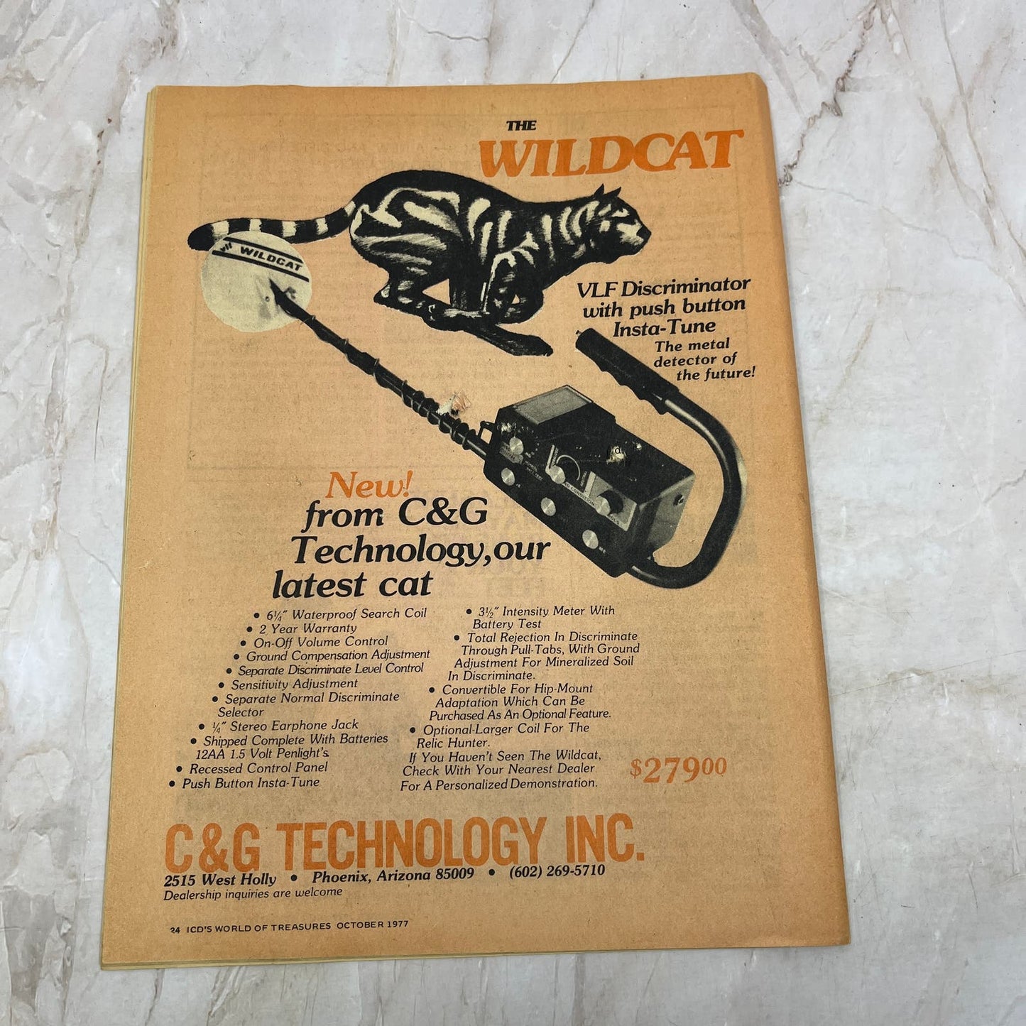 1977 Oct - International Club Digest World of Treasures Magazine Newsletter M16