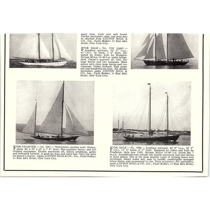 Shasta for Sale J. Murray Watts Marine Construction Co Philadelphia 1932 AG2-7