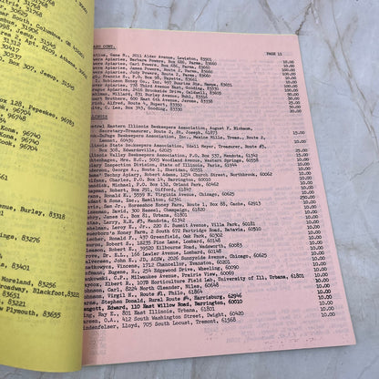 1978 American Beekeeping Federation Inc Membership Directory Gainesville FL M15