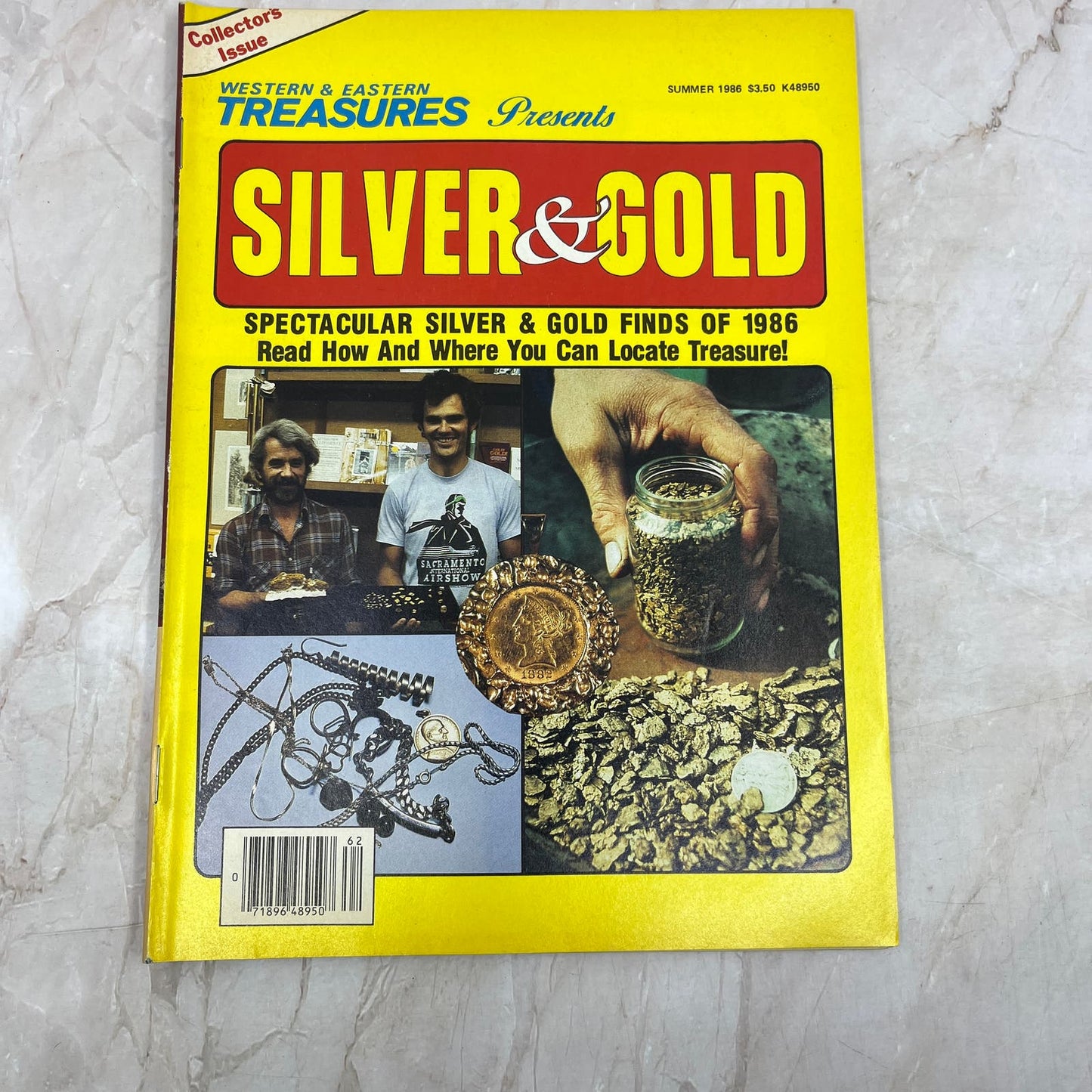 1986 Western & Eastern Treasures' Silver & Gold Magazine Treasure Hunting M20
