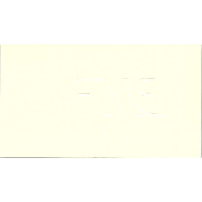 Vicie Coleman Bayly, Martin & Fay Inc Houston Vintage Business Card SD9-B8