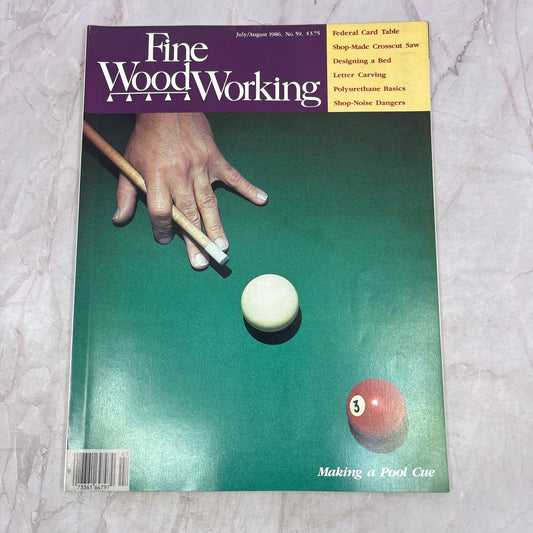 Making a Pool Cue - Jul/Aug 1986 No 59 - Taunton's Fine Woodworking Magazine M32