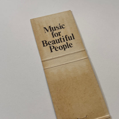 WDVT 101 FM Radio Vintage Matchbook Cover TB6-MB2-1