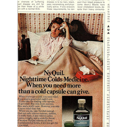 Little Noses Need Gentle Nose Drops Neosynephrine 1972 Ad AF3-16