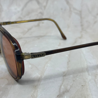 Retro Platinum Tortoise Acrylic Aviator Sunglasses Eyeglasses Frames TD7-G5-2
