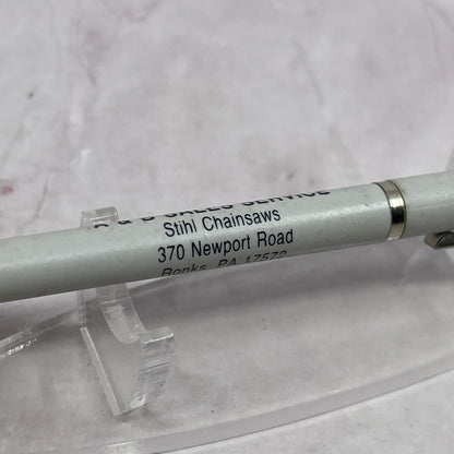 A&B Sales Service Stihl Chainsaws Ronks PA Vintage Advertising Pen TC5-PP2