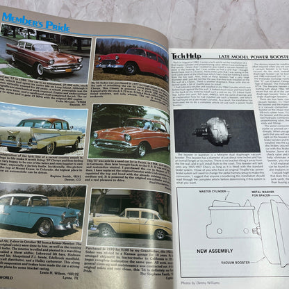 Power Brake Booster - '55, '56, '57 Classic Chevy World Magazine - Sep 1984 M31
