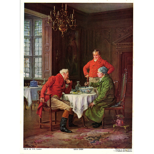 Good Cheer - Margaret Dovaston Vintage Art Print 8x10 V10