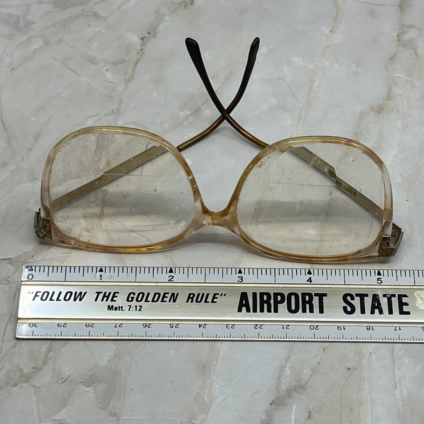 Retro Women’s Laura Biagiotti Italy Oversize Sunglasses Eyeglasses TD7-G8-9