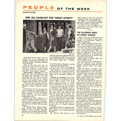 Space Flight Parts TRW Inc Thompson Ramo Woolridge Inc Cleveland 1967 Ad AG1-15