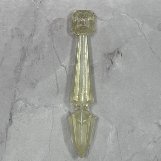 1950s Lucite Acrylic Boudoir Waterfall Lamp Crystal Prism Replacement SB7-2