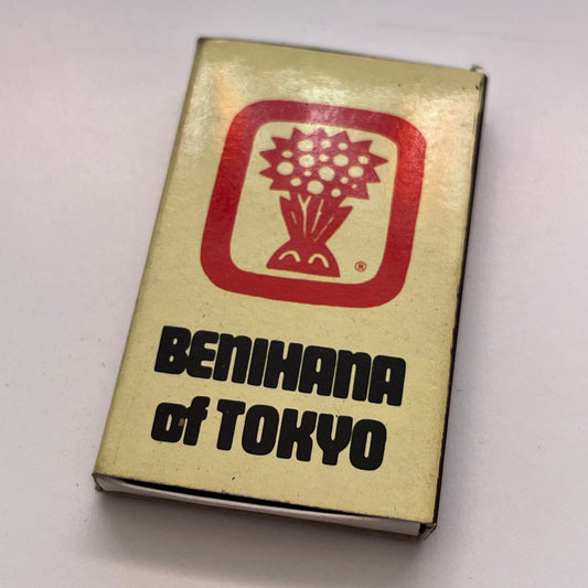 Benihana of Tokyo Hibachi Steak Vintage Matchbox TB6-MB3