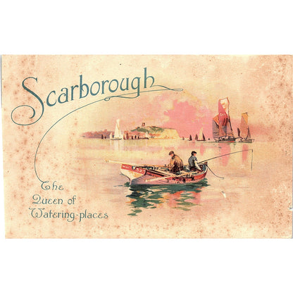 Ashley's Spa Boarding Establishment S.G. Ashley Scarborough c1910 Ad AF3-9
