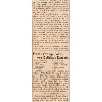 Roy Bjorkman Gifts for Him 2x5" 1935 Minneapolis Journal Advertisement AE7-N1