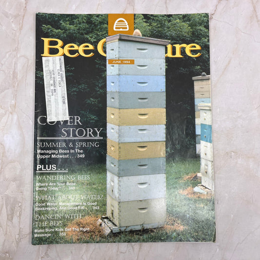 1994 June - Gleanings in Bee Culture Magazine - Bees Beekeeping Honey M9