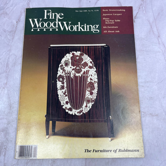 Ruhlmann Furniture - Mar/Apr 1985 No 51 Taunton's Fine Woodworking Magazine M35