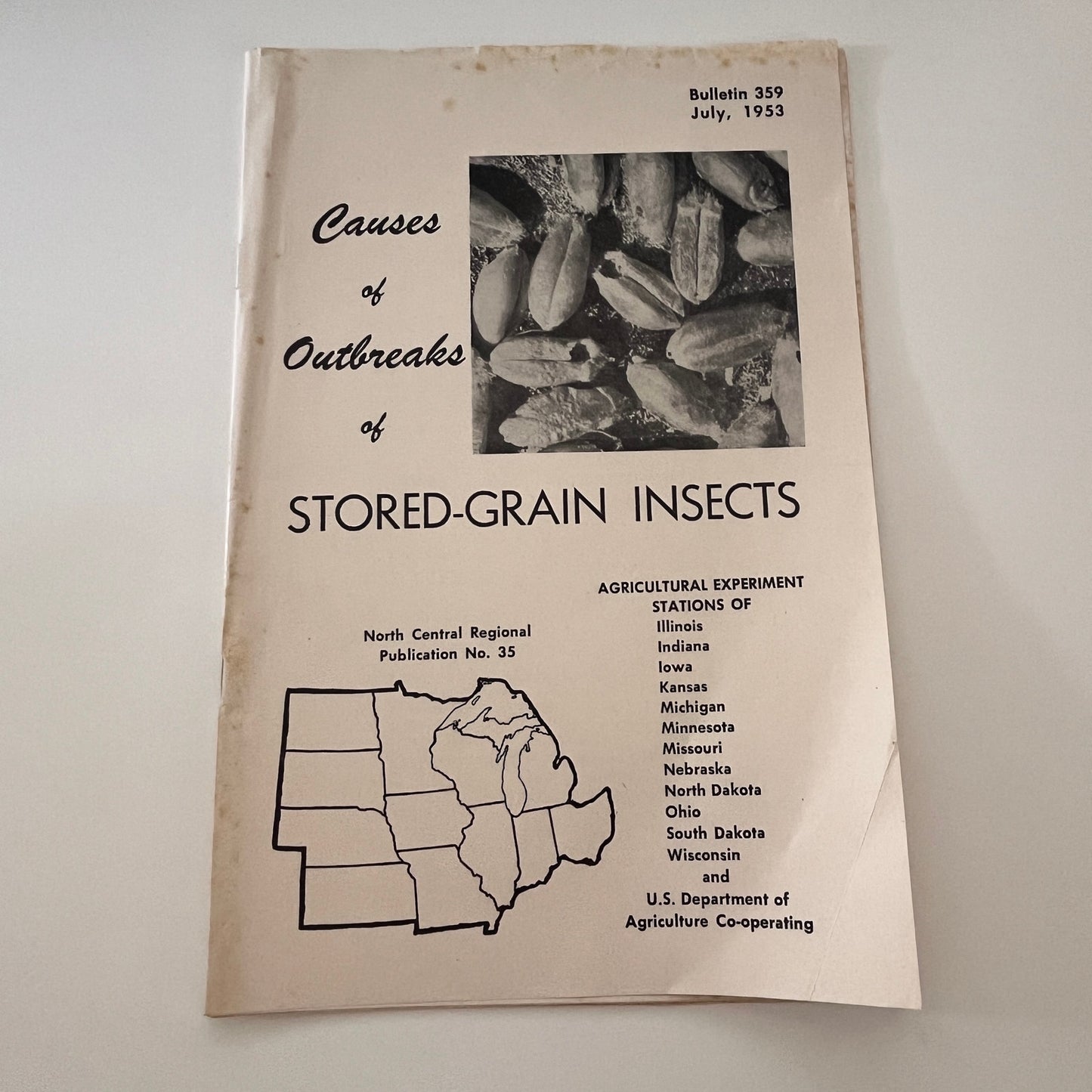 Causes of Outbreaks of Stored-Grain Insects 1953 USDA Farm Bulletin TK2-XB5