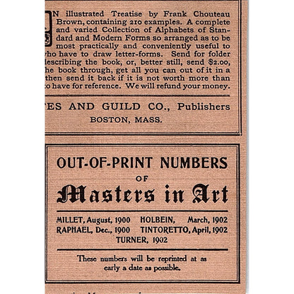 New York School of Art Chase School Susan F. Bissell - 1908 Ad AF4-8