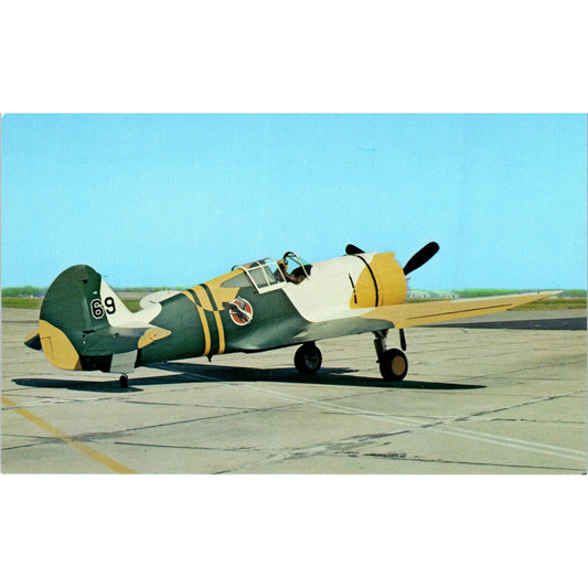 Curtis P-36A Hawk Vintage Postcard P4-5