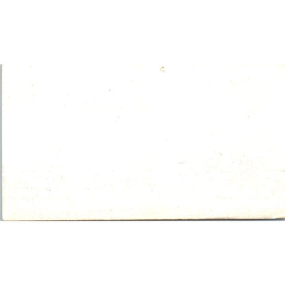 O.R. Brown Clock Repairs Long Beach CA Vintage Business Card SE3-B6