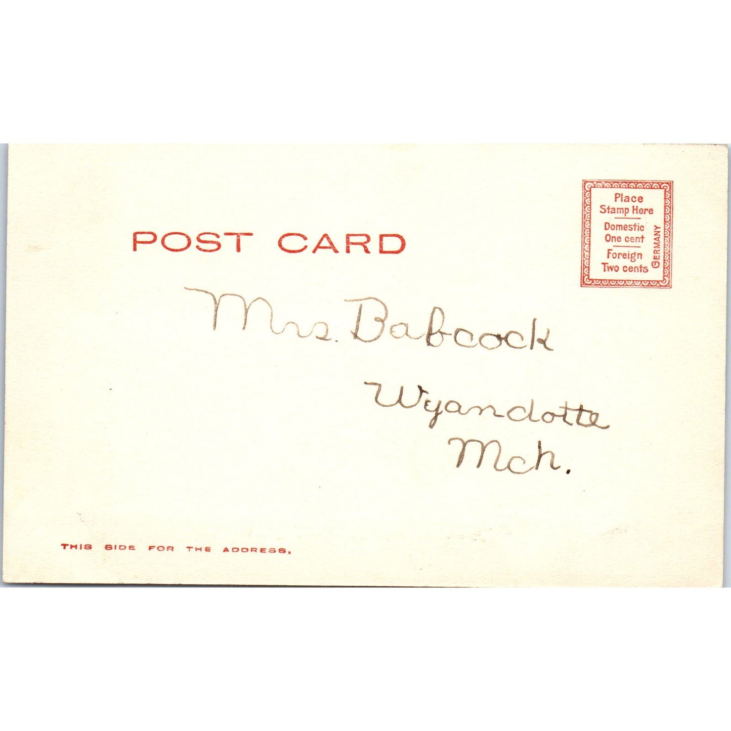 c1905 Public Library S.B. Robinson Belmont MA Antique Postcard PC7