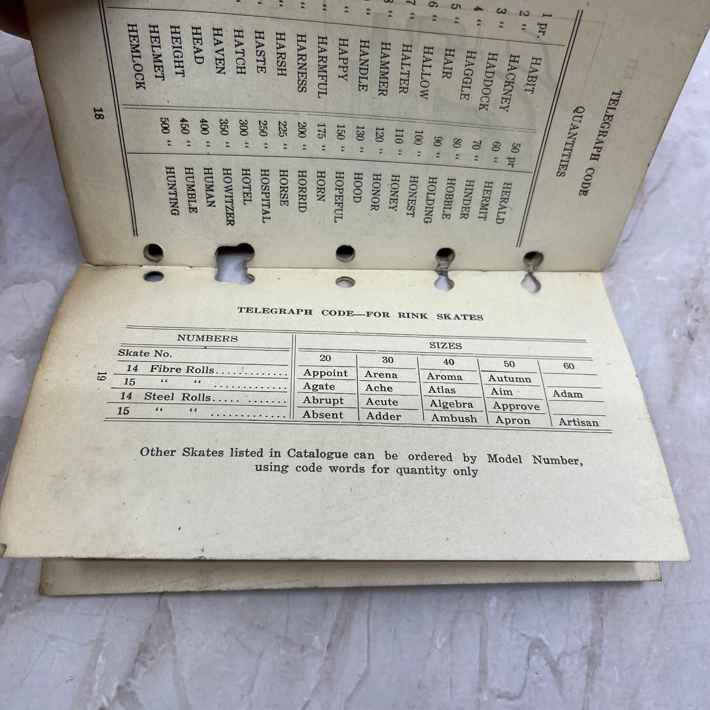 1923 Union Hardware Co. Roller Skates Catalog No. 5 Torrington CT TG9-E1