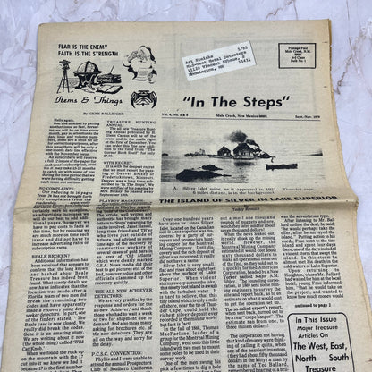 1979 Nov - In the Steps of the Treasure Hunter Newspaper - Mule Creek NM M11