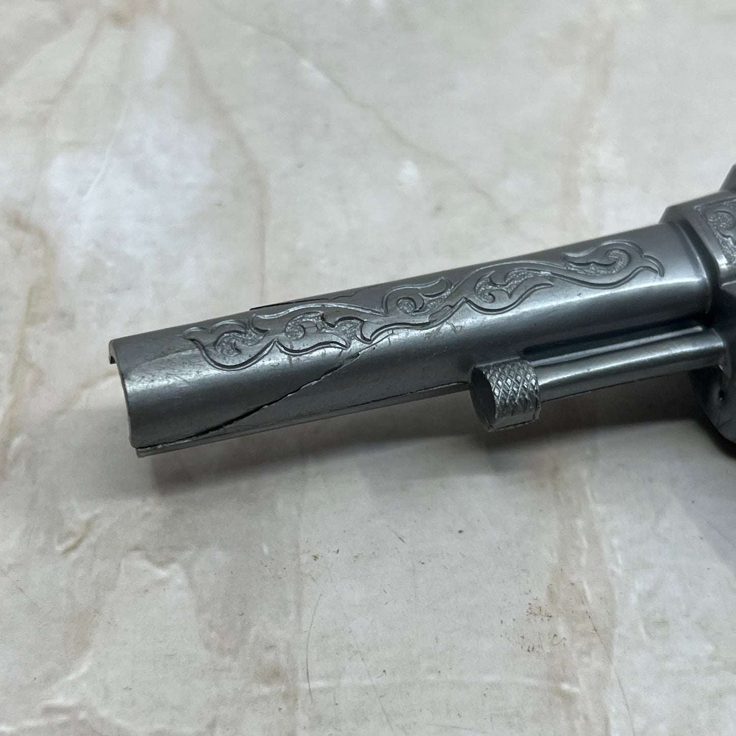 Vintage Plastic Toy Cowboy Pistol Wyandotte Toys UDA TI9-1