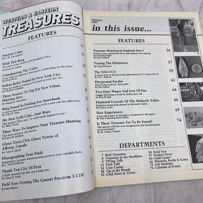1989 Feb - Western & Eastern Treasures Magazine - Treasure Hunting Gold M11