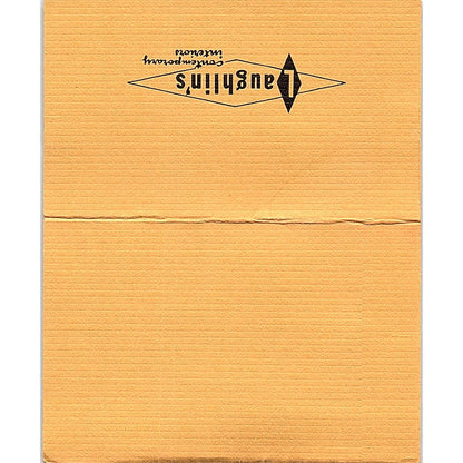 Laughlin's Interiors Jim Laughlin Houston TX, Vintage Business Card SB4-B2