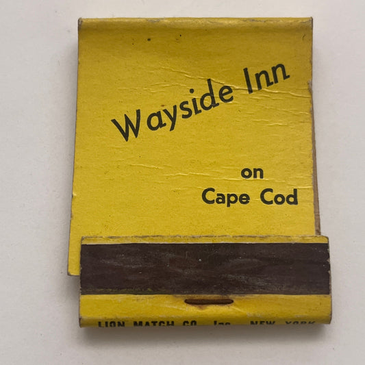 Wayside Inn on Cape Cod Chatham MA Vintage Matchbook Cover TB8-MB2-5