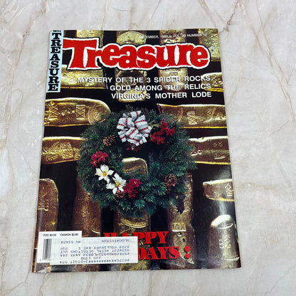 1989 Dec - Treasure Magazine - Treasure Hunting Prospecting Metal Detector M16