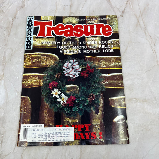 1989 Dec - Treasure Magazine - Treasure Hunting Prospecting Metal Detector M16