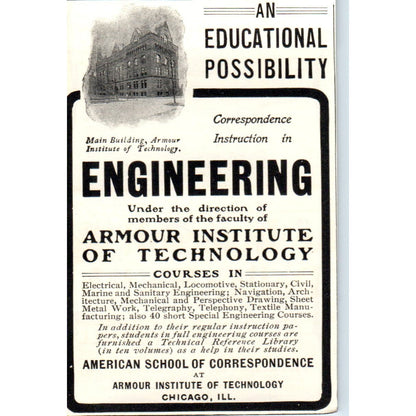 The Sidway Adjustable Table Chicago c1905 Original Magazine Advertisement AE7-A3