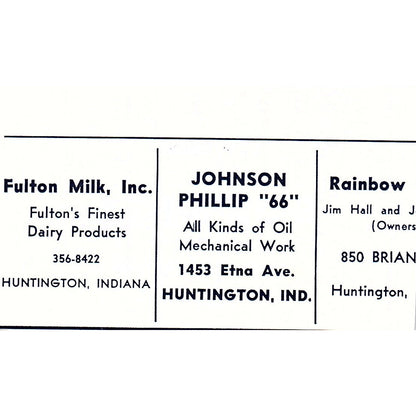 Bob's IGA Huntington Indiana 1964 Ad AG1-M8