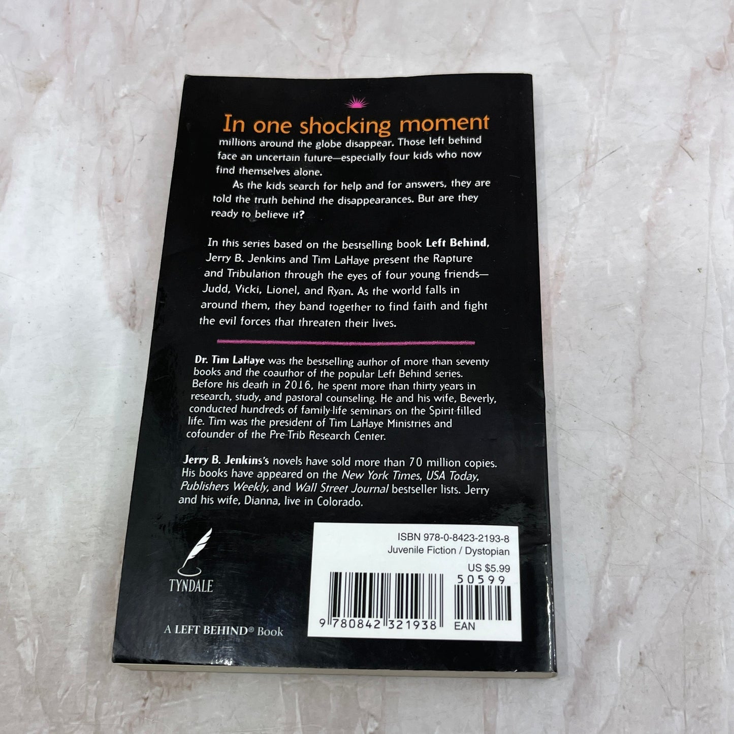 The Vanishings - Left Behind: The Kids #1- Paperback Ti5
