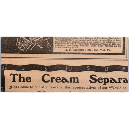 The Whalebone Carriage and Harness Co Cincinnati OH 1905 Magazine Ad AF1-NH4