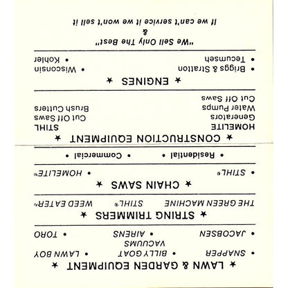 Ace Service Center Ivan S. Moser San Antonio TX Vintage Business Card SSB4-B13