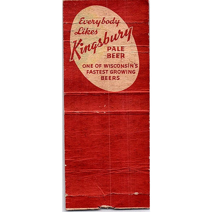 Milly's Bowling & Restaurant Walter Mildbrand Medford WI Matchbook Cover SC7-Y11