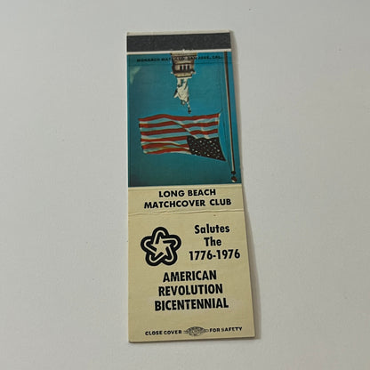 Long Beach Matchcover Club 1974 Convention Fresno Vintage Matchbook TB6-MB2-5
