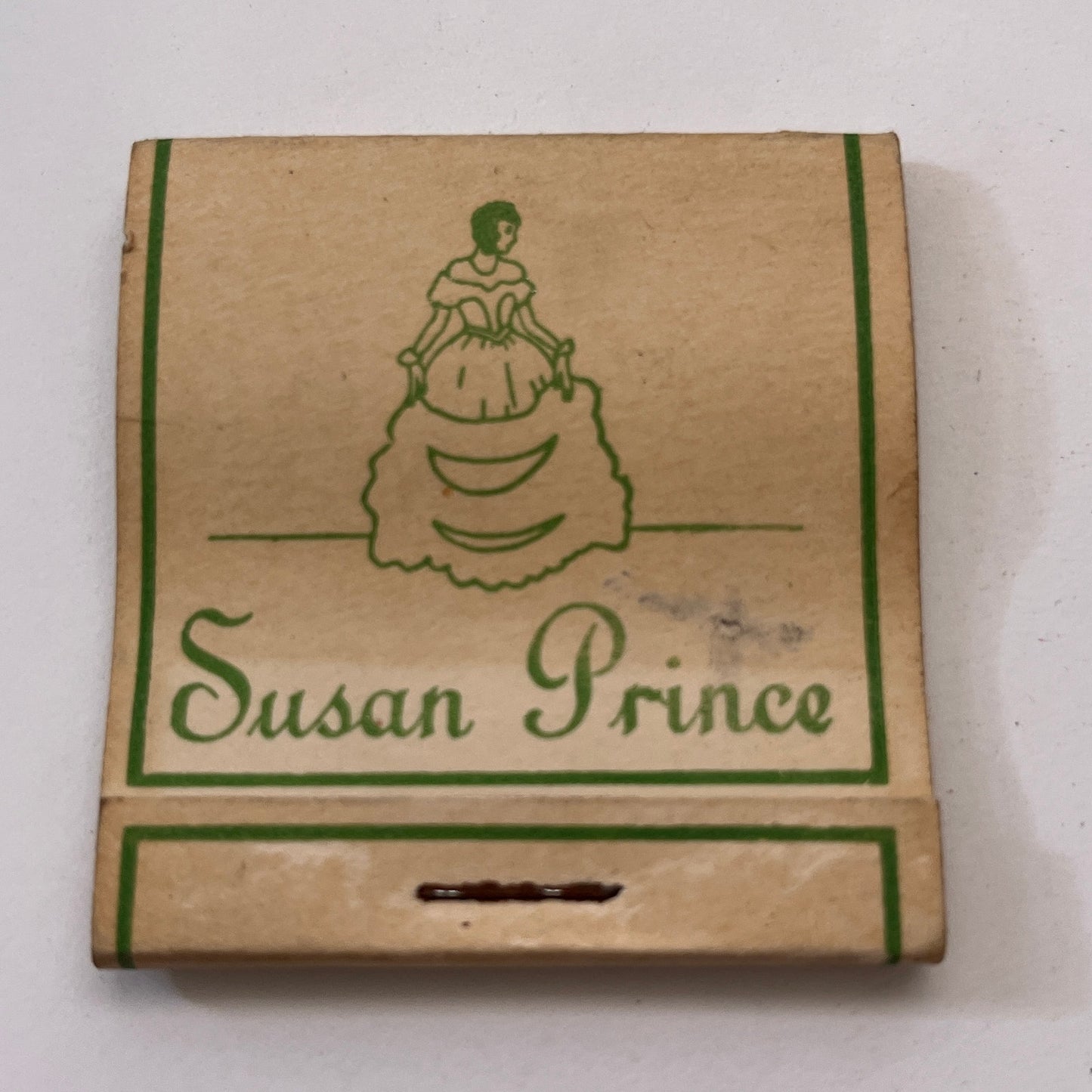 Susan Prince Restaurant 808 Lexington Ave Vintage Matchbook Cover TB8-MB3-5