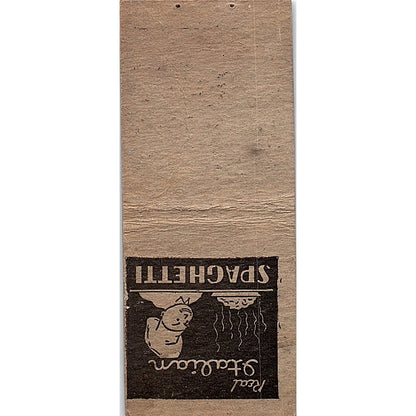 West Pullman Grill Joe & Irene 11956 S Halsted St Chicago Matchbook Cover SC7-Y8