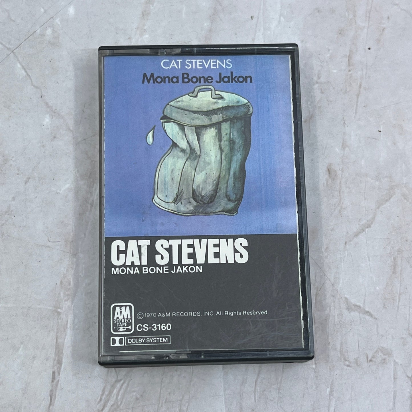 Cat Stevens Mona Bone Jakon Cassette Tape TH9-C2