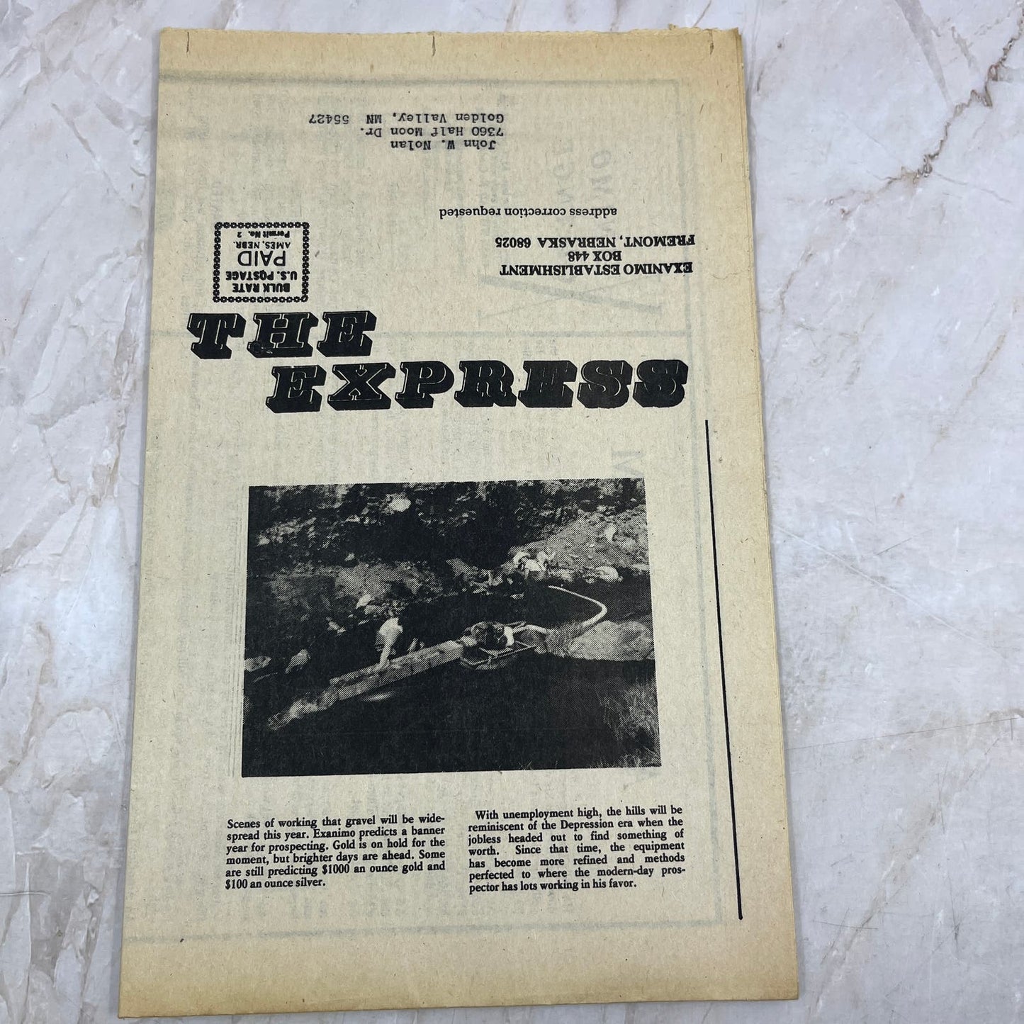 1983 Winter - Exanimo Express Treasure Hunting Newsletter - Ames NE M11