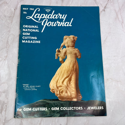 Pinkie by Mrs. Esther Cluett - Lapidary Journal Magazine - May 1962 M25