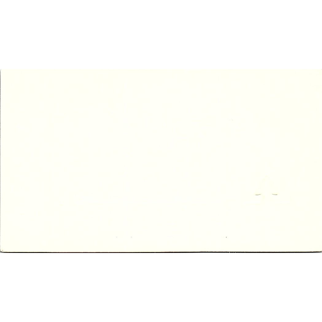 Weyerhaeuser Co. Richard J. Rossiter Dundee Illinois Business Card SB4-B11