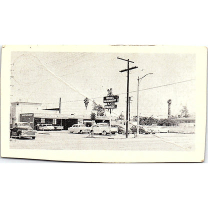 C.B. Miller Wheel Alignment & Brake Service Long Beach CA Business Card SE3-B13