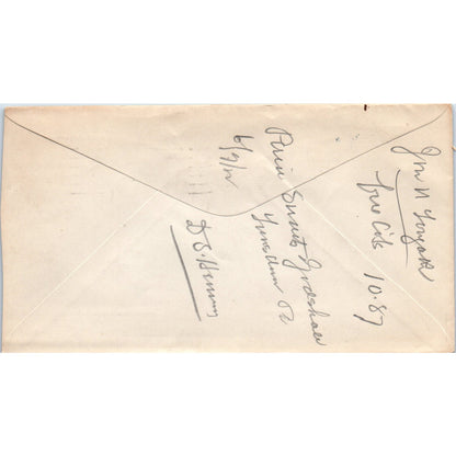 1922 Mauney-Steel Company Cotton Yarns Philadelphia Postal Cover TG7-PC3