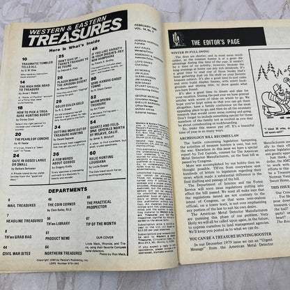 1980 Feb - Western & Eastern Treasures Magazine - Treasure Hunting Gold M13